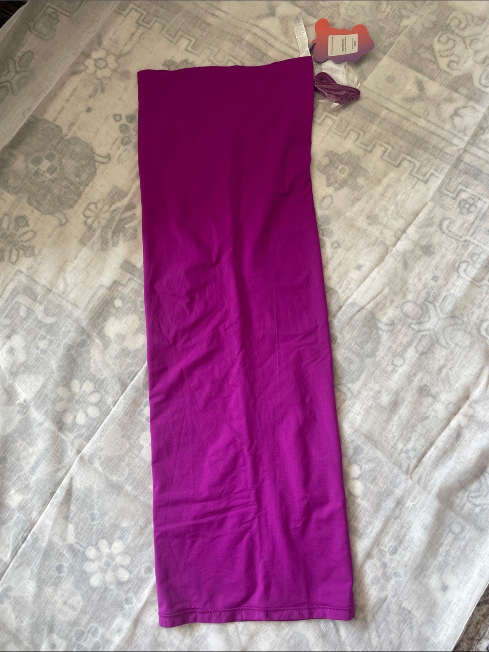YITTY Strapless Tube Dress in Fuchsia